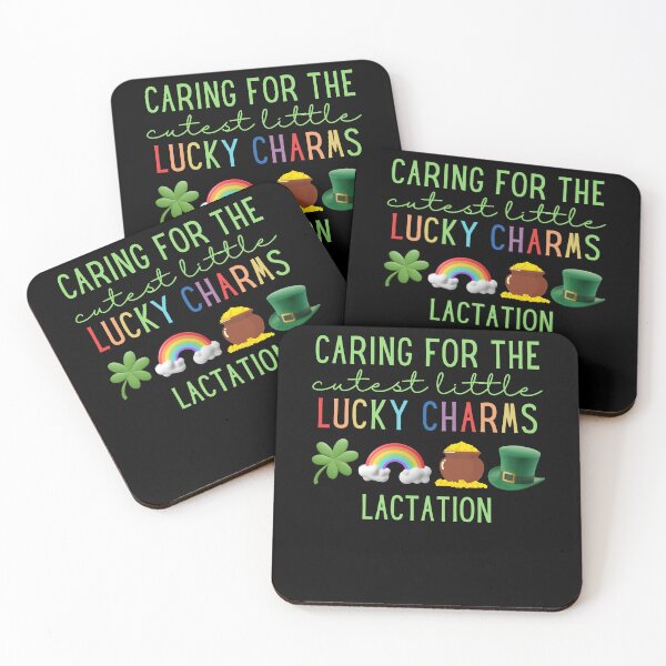 Item preview, Caring for The Cutest Little Lucky Charms Lactation Patricks Day designed and sold by jakaun.