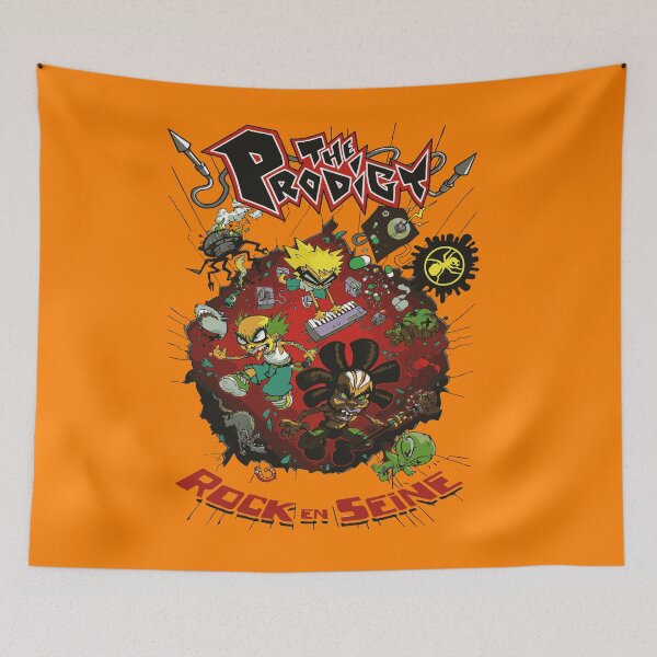 Item preview, The Prodigy design "Rock en Seine" designed and sold by EzequielBC.