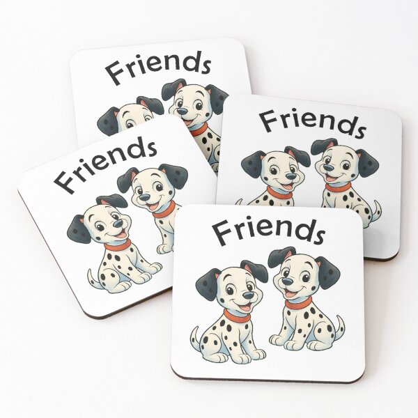 Item preview,  "Puppy Fun – Two Cheerful Friends!" designed and sold by MayaMaliStudio.