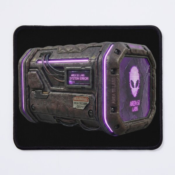 Item preview, Area 51 Labs: TACTICAL AUDIO UNIT - Purple Edition (Classified Archive) designed and sold by AREA51.LABS.