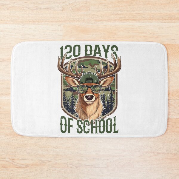 Item preview, 120 Days of School Deer Hunting Deer Camo Hunter designed and sold by jakaun.