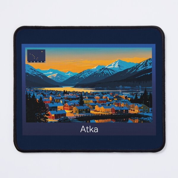 Item preview, Atka Alaska Travel designed and sold by Thistle-TShop.
