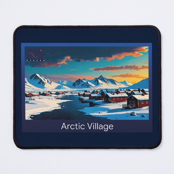 Item preview, Arctic Village Alaska Travel designed and sold by Thistle-TShop.