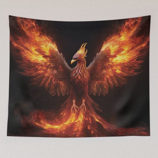 Item preview, Radiant Inferno Phoenix - Mythical Firebird designed and sold by MDKey DESIGN.
