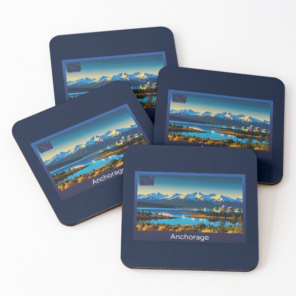 Item preview, Anchorage Alaska Travel designed and sold by Thistle-TShop.