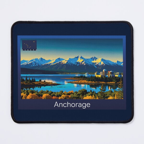 Item preview, Anchorage Alaska Travel designed and sold by Thistle-TShop.