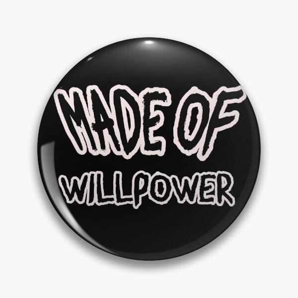 Item preview, Made of Willpower – Gym & Motivation Statement designed and sold by Unikat.SE.