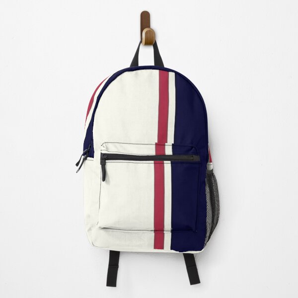 Item preview, Classic Sporty Stripes Aesthetic Phone Case - Navy and Racing Red Collection designed and sold by T-I-D-E.