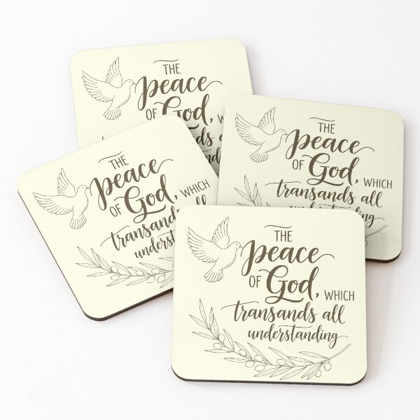 Item preview, The Peace Of God Which Transcends All Understanding - Bible Verse Art designed and sold by Imaginationbeyond.