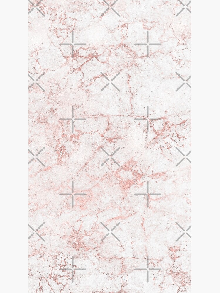 Rose Gold Marble Chic Girly Pattern Poster By Quaintrelle Redbubble 3229