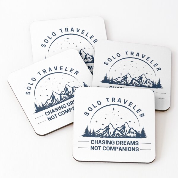 Item preview, Chasing Dreams Solo Travel Mountain Adventure Design designed and sold by ETcompany.