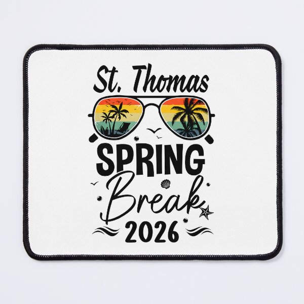 Item preview, St. Thomas Spring Break 2026 Sunglasses Tropical Beach Vacation designed and sold by jakaun.