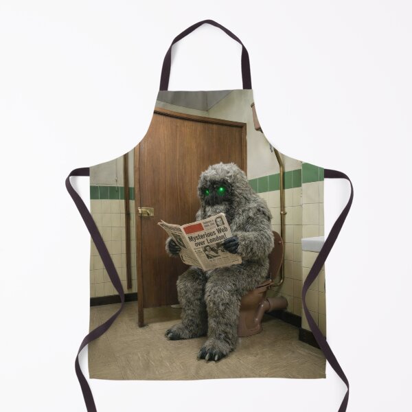 Item preview, A Yeti Sitting On The Loo in Tooting Bec designed and sold by Georgethefourth.