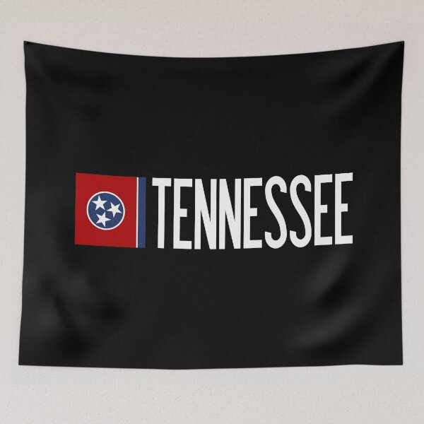 Item preview, Tennessee: Tennessean Flag & Tennessee designed and sold by Jared Davies.