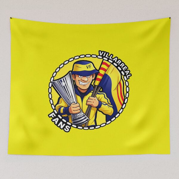 Item preview, Villarreal Pasion Amarillo   designed and sold by canvasriddle.