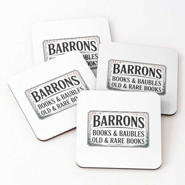 Item preview, Barrons Books & Baubles Old & Rare Books T-Shirt | Vintage Bookstore Sign | Dark Academia Literary Tee designed and sold by loccotown168.
