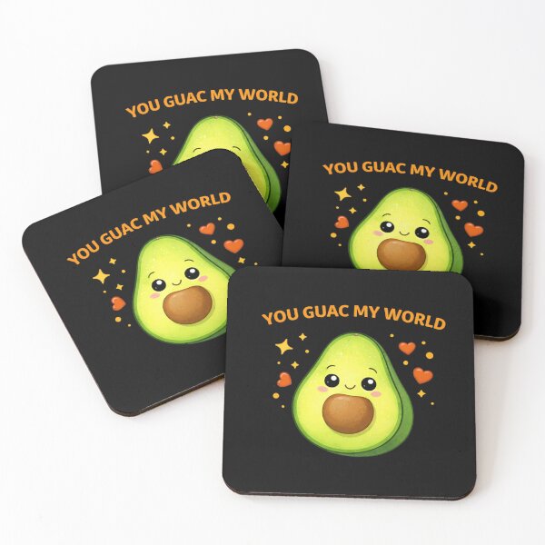 Item preview, You Guac My World Avocado Shirt designed and sold by Papier Atelier Art.