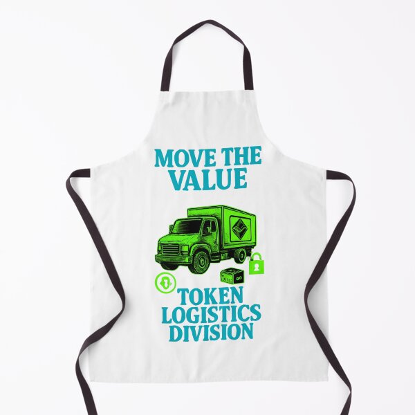 Item preview, Crypto Military Logistics - Move The Value - Bitcoin Ethereum Tactical Gear designed and sold by BitCrop.