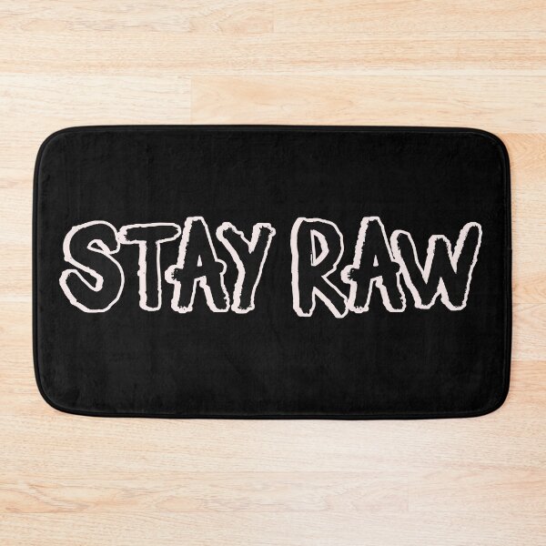 Artikelvorschau, Stay Raw – Live Without Limits | Bold Freedom & Mindset Statement entworfen und verkauft von Unikat.SE.