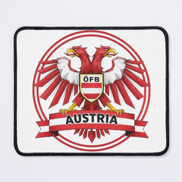 Item preview, Austrian Double Eagle Soccer Crest designed and sold by Majorprint.