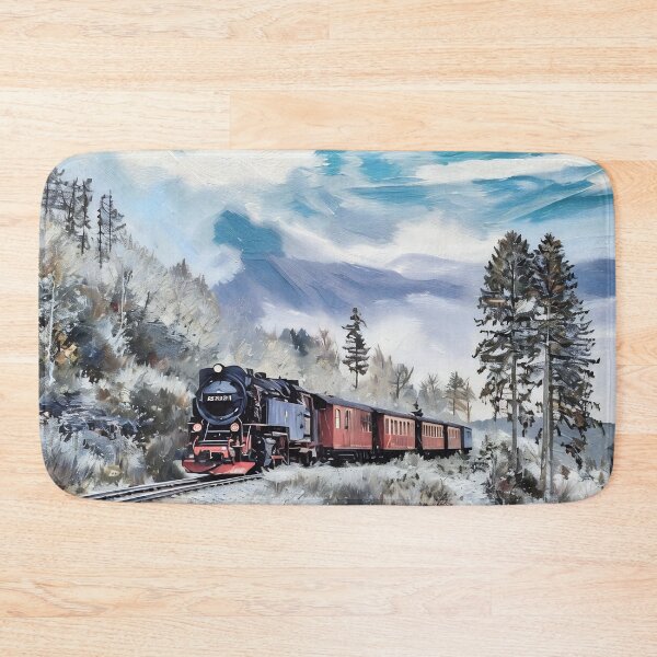 Item preview, Winter Train designed and sold by tomorrowsart.