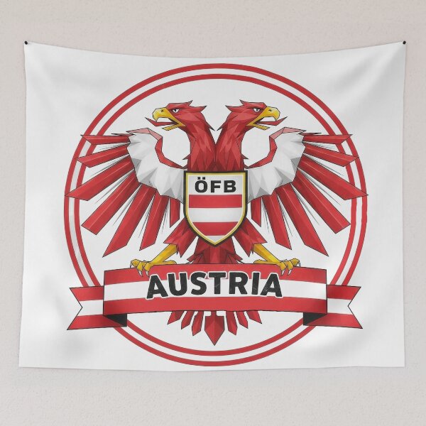Item preview, Austrian Double Eagle Soccer Crest designed and sold by Majorprint.