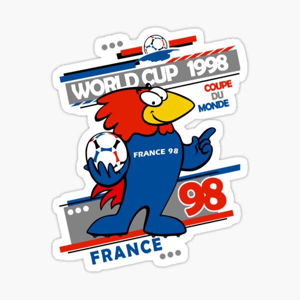 Porte Clé coupe du monde de football 1998 mascot footix Snickers Porte Clé coupe du monde de football 1998 mascot footix Snickers