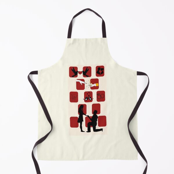 Item preview, Romantic Marriage Proposal Silhouette - Eternal Love Icons designed and sold by Akira Design Store.