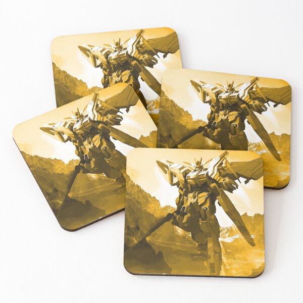 Item preview, gold ASW-G-35 Gundam Marchosias Digital Artwork full colour designed and sold by sabartgunpla.
