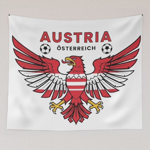 Item preview, Austria National Team Winged Art designed and sold by Majorprint.