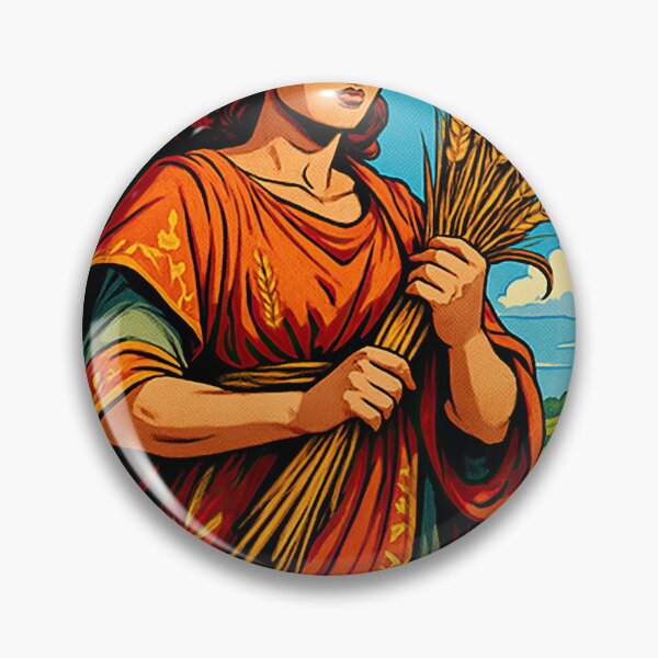 Item preview, Demeter, Greek goddess of agriculture | Comics stylCartoone -  designed and sold by ComicsFactory.