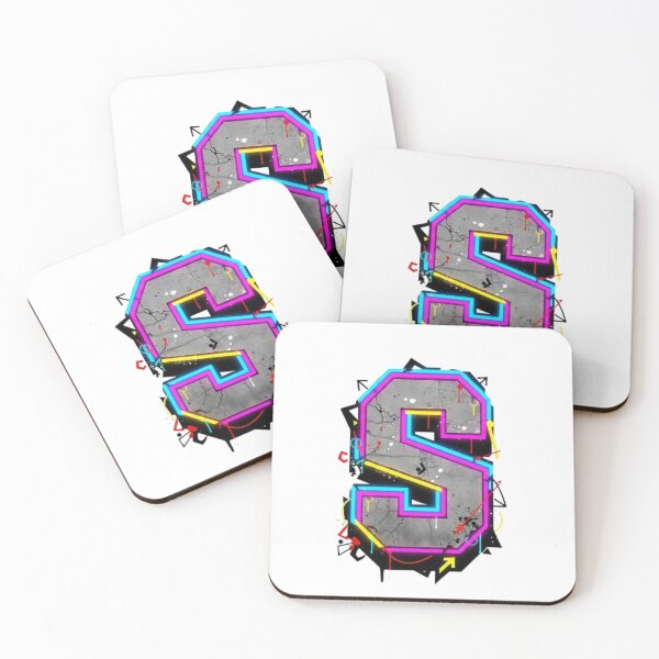 Item preview, 3D Neon Letter S Typography designed and sold by Saurabh86.