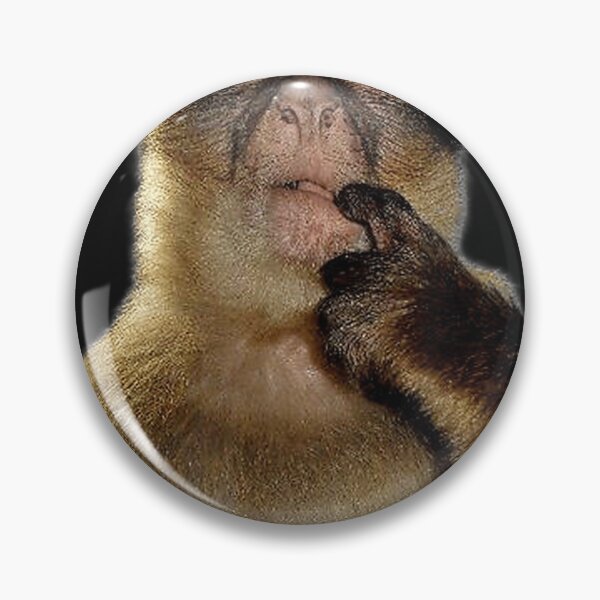 Item preview,  Thinking Monkey Meme designed and sold by NEONGrafix.