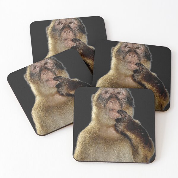 Item preview,  Thinking Monkey Meme designed and sold by NEONGrafix.