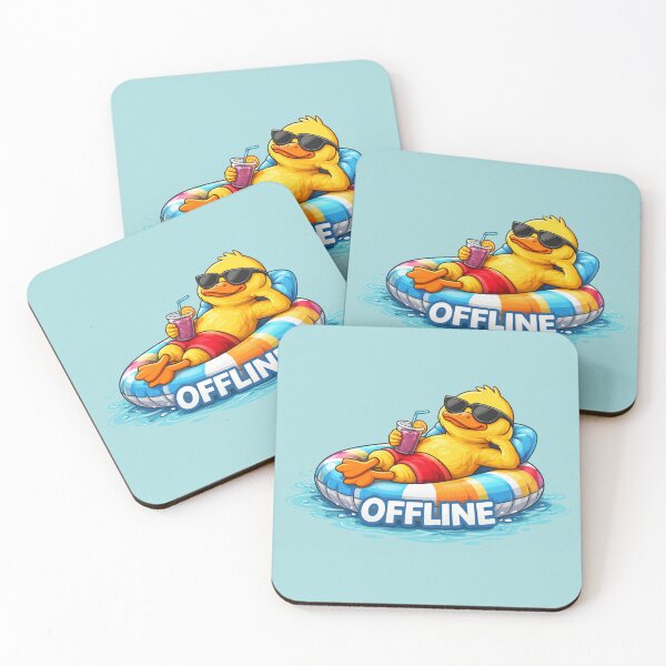 Item preview, Low Energy Duck – Offline Mode designed and sold by DesignsByHania.