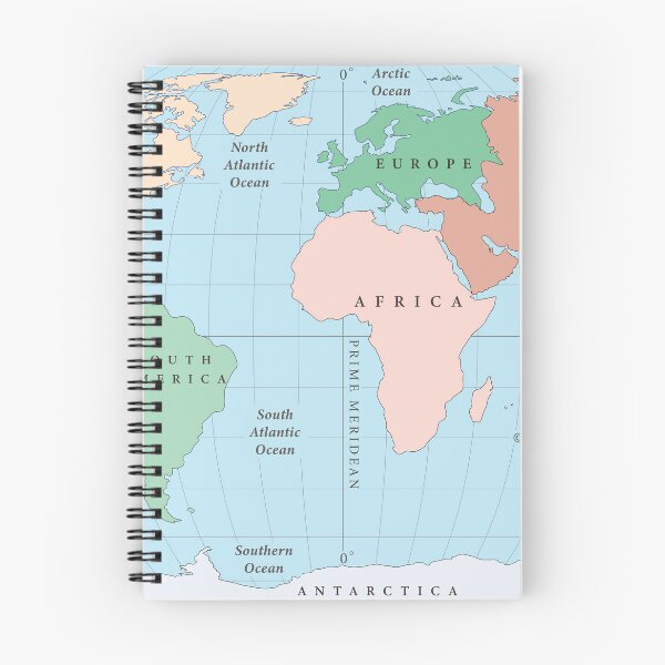 Item preview, World Map with Continents and Oceans designed and sold by WorldAtlas.com.