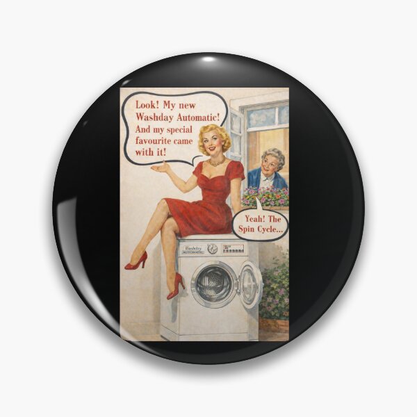 Item preview, Putting a spin on washday designed and sold by halibutgoatramb.