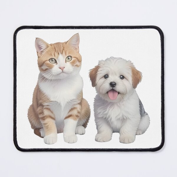 Item preview, Cat and dog soft texture designed and sold by Uglyandcute.