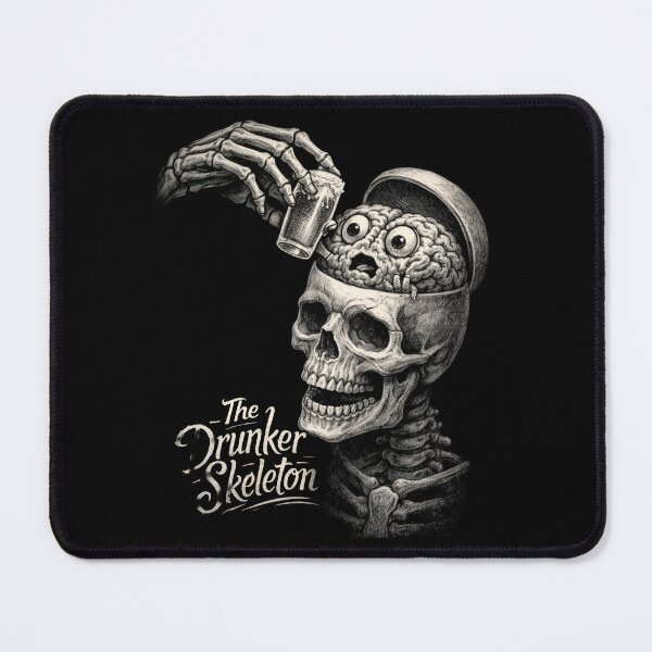 Item preview, The Drunker Skeleton designed and sold by KapiPrint.