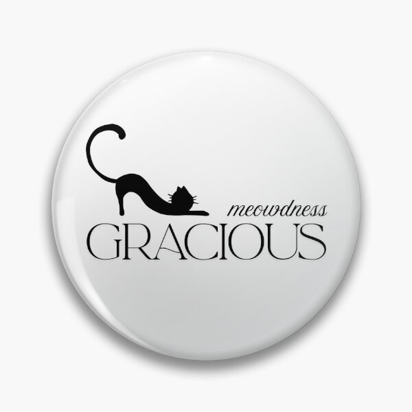 Item preview, Meowdness Gracious – Cute Cat Exclamation Pun designed and sold by InkrediblePuns.