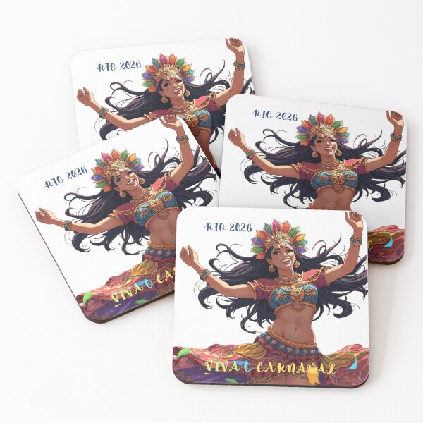 Item preview,  Girl Dancing in Rio designed and sold by Mosogoloso.