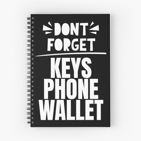 Item preview, Dont forget keys phone wallet designed and sold by Dondonmart.