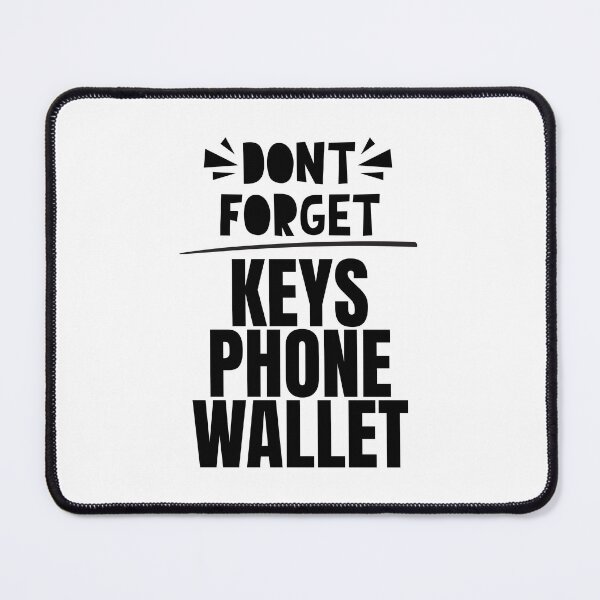 Item preview, Dont forget keys phone wallet designed and sold by Dondonmart.