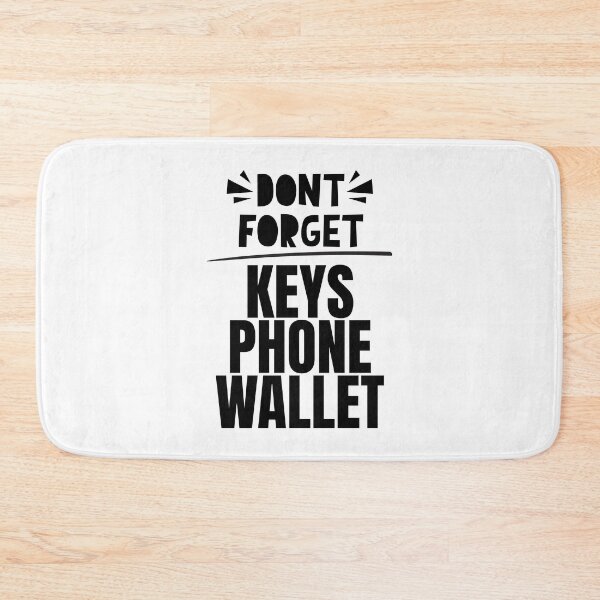 Item preview, Dont forget keys phone wallet designed and sold by Dondonmart.