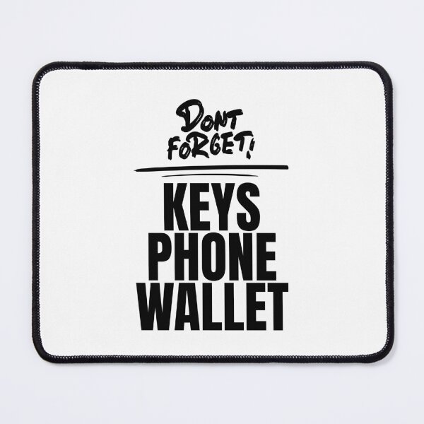 Item preview, Dont forget keys phone wallet designed and sold by Dondonmart.
