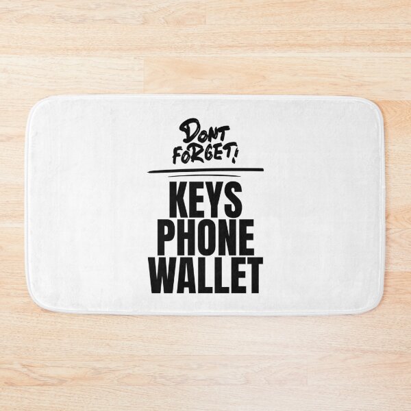 Item preview, Dont forget keys phone wallet designed and sold by Dondonmart.