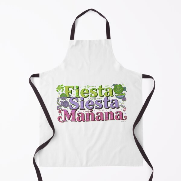 Item preview, Words Fiesta Siesta & Mañana designed and sold by Mosogoloso.