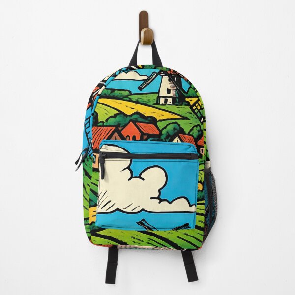 Item preview, Denmark landscape | Comics stylCartoone - designed and sold by ComicsFactory.