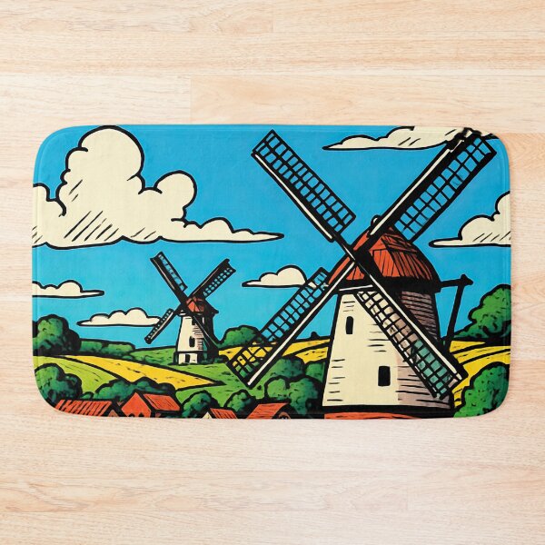 Item preview, Denmark landscape | Comics stylCartoone -  designed and sold by ComicsFactory.