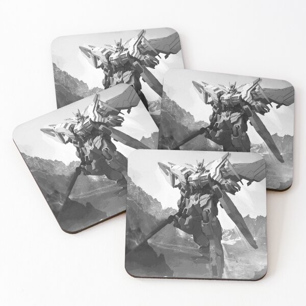 Item preview, black white ASW-G-35 Gundam Marchosias Digital Artwork full colour designed and sold by sabartgunpla.